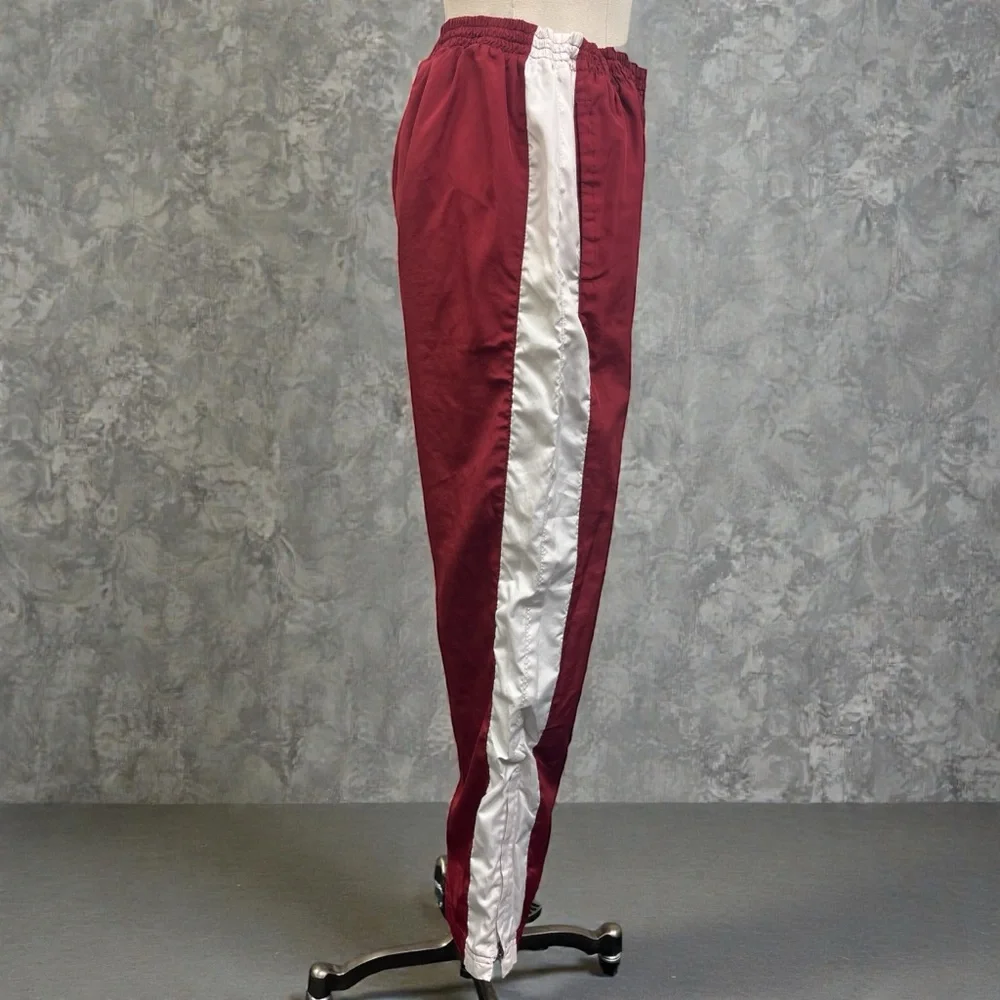 OU Maroon Sweatpants with White Accents